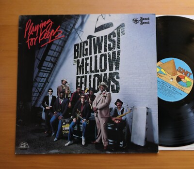 Big Twist & The Mellow Fellows Playing For Keeps 1983 EX Vinyl SNTF 907