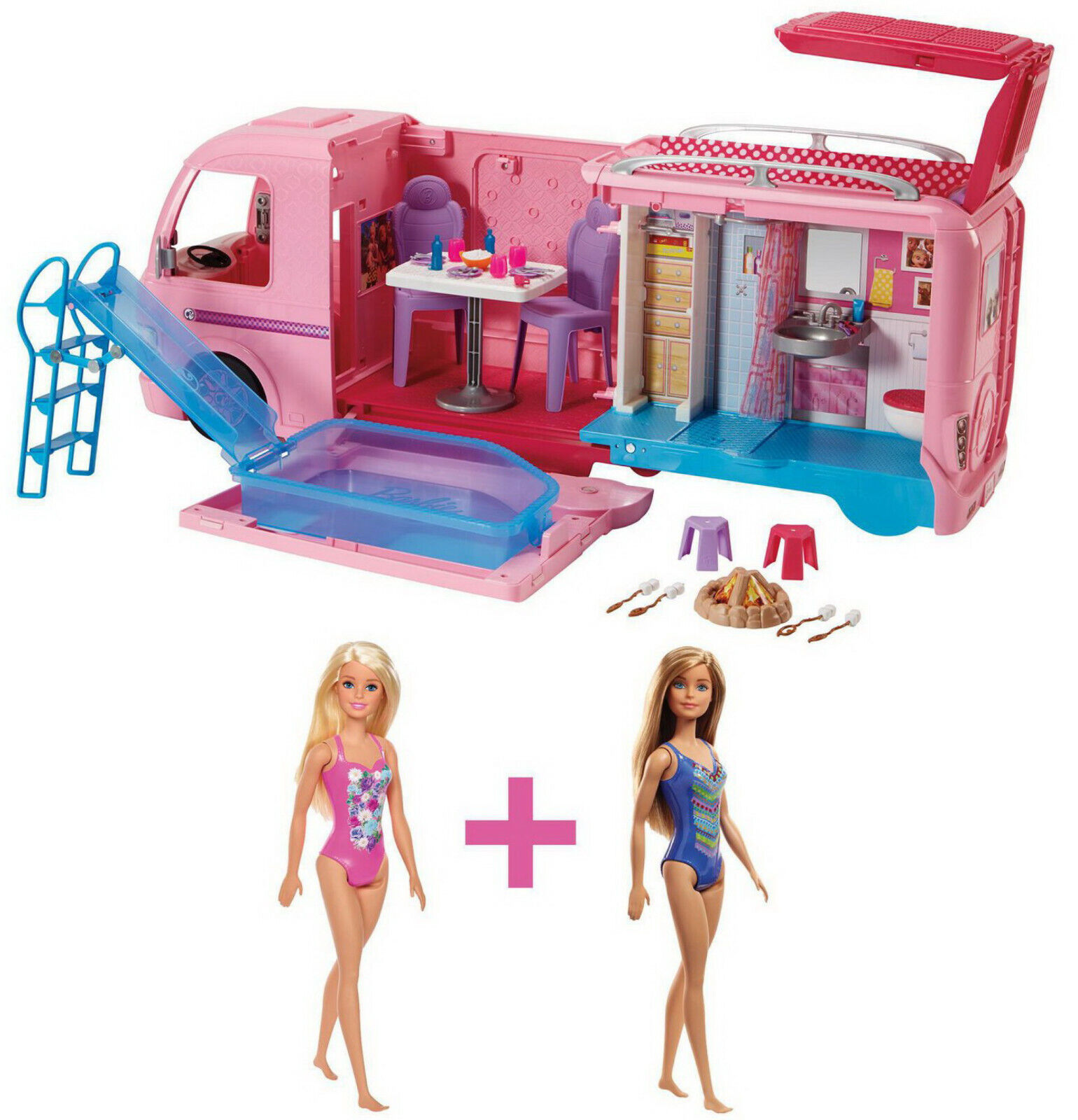 mattel barbie dream camper