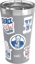 Zak 20oz Insulated Stainless Steel Tumbler with Lid with Vin Scully Stickers