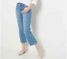 NYDJ Marilyn Straight Crop Jeans in Cool Embrace-Elodie-Reg 8-NWT-A489391