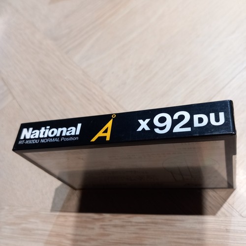 NATIONAL ANGROM X 92 DU KASETA MAGNETOFONOWA MADE IN JAPAN/D2127 - Zdjęcie 2 z 3