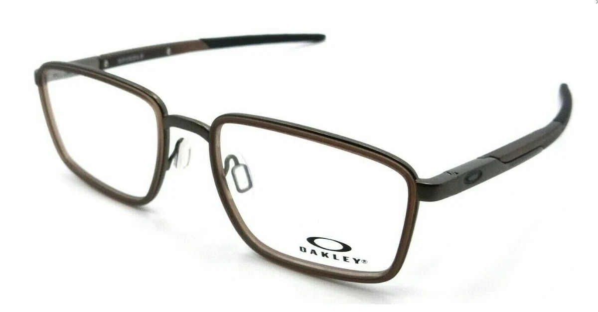 Oakley Eyeglasses Spindle RX OX3235 03 52mm Pewter Matte Dark Brown New