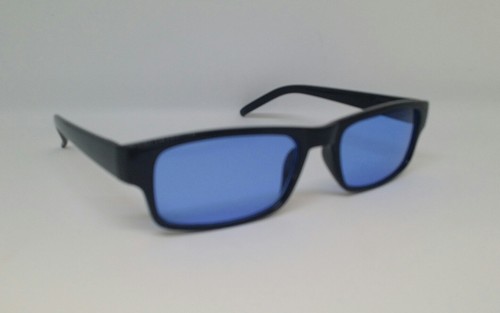 Vintage OG 64's Oldschool men's blue lens sunglasses - Picture 3 of 3