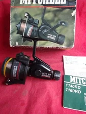A SUPER LIGHTLY USED VINTAGE BOXED MITCHELL 1160 RD SPINNING/MATCH FISHING REEL