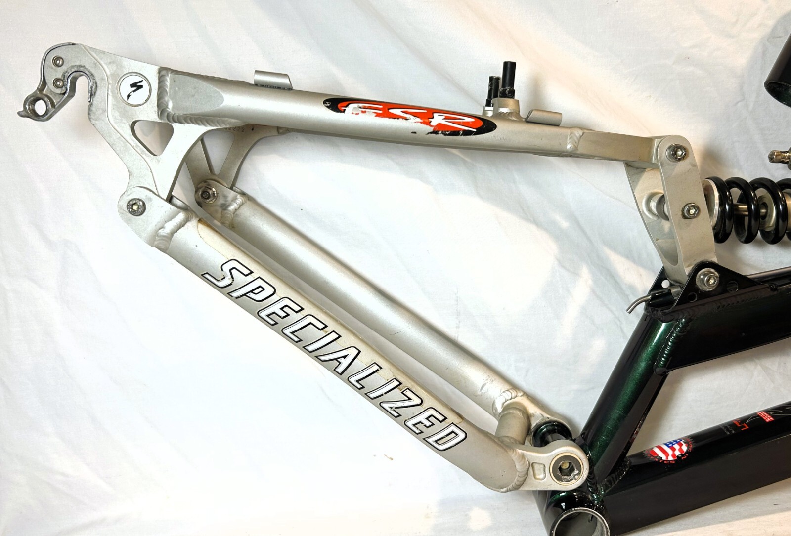 Vintage Specialized Ground Control FSR Comp full suspension Mountain