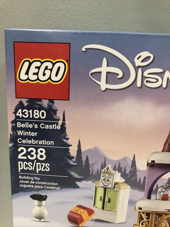 LEGO Disney Castillo de la Bella Celebración de Invierno (43180) Nuevo Precintado Foto 2 de 4
