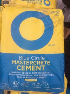 25kg Bag Cement Blue Circle Mastercrete / Cement | eBay