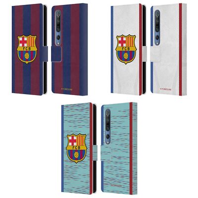 OFFICIAL FC BARCELONA 2023/24 CREST KIT LEATHER BOOK CASE FOR XIAOMI PHONES