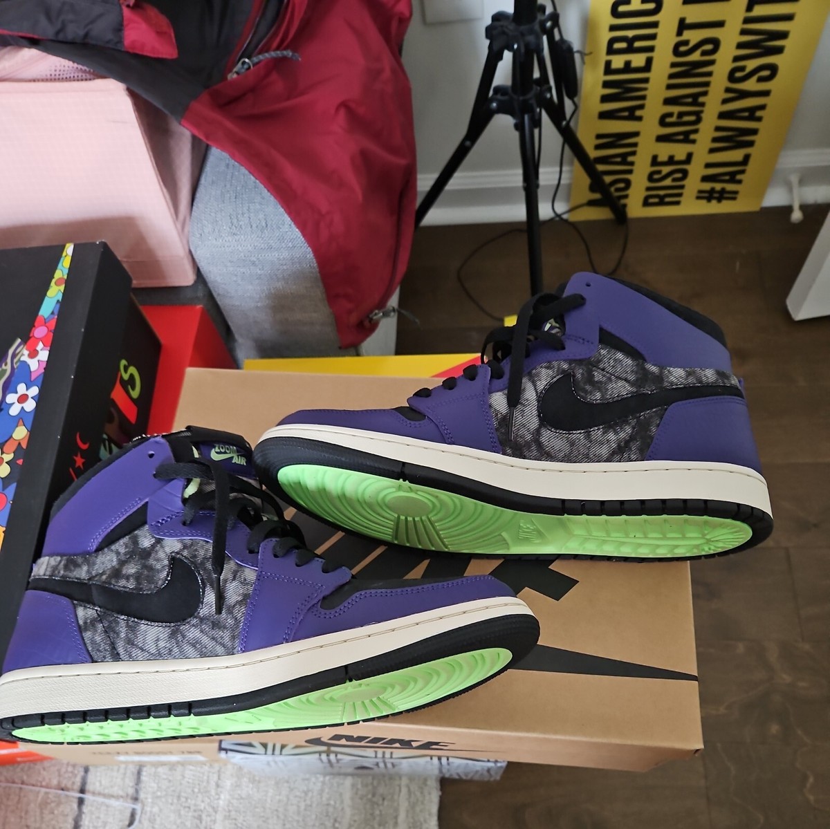 Size 10.5 - Air Jordan 1 Zoom Comfort Bayou Boys Condition 9/10 | eBay
