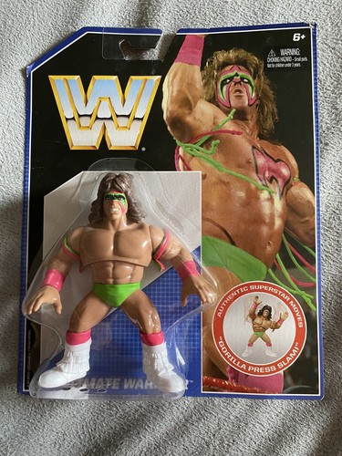 WWE Ultimate Warrior Retro Figure Series 1 2016 Ma...