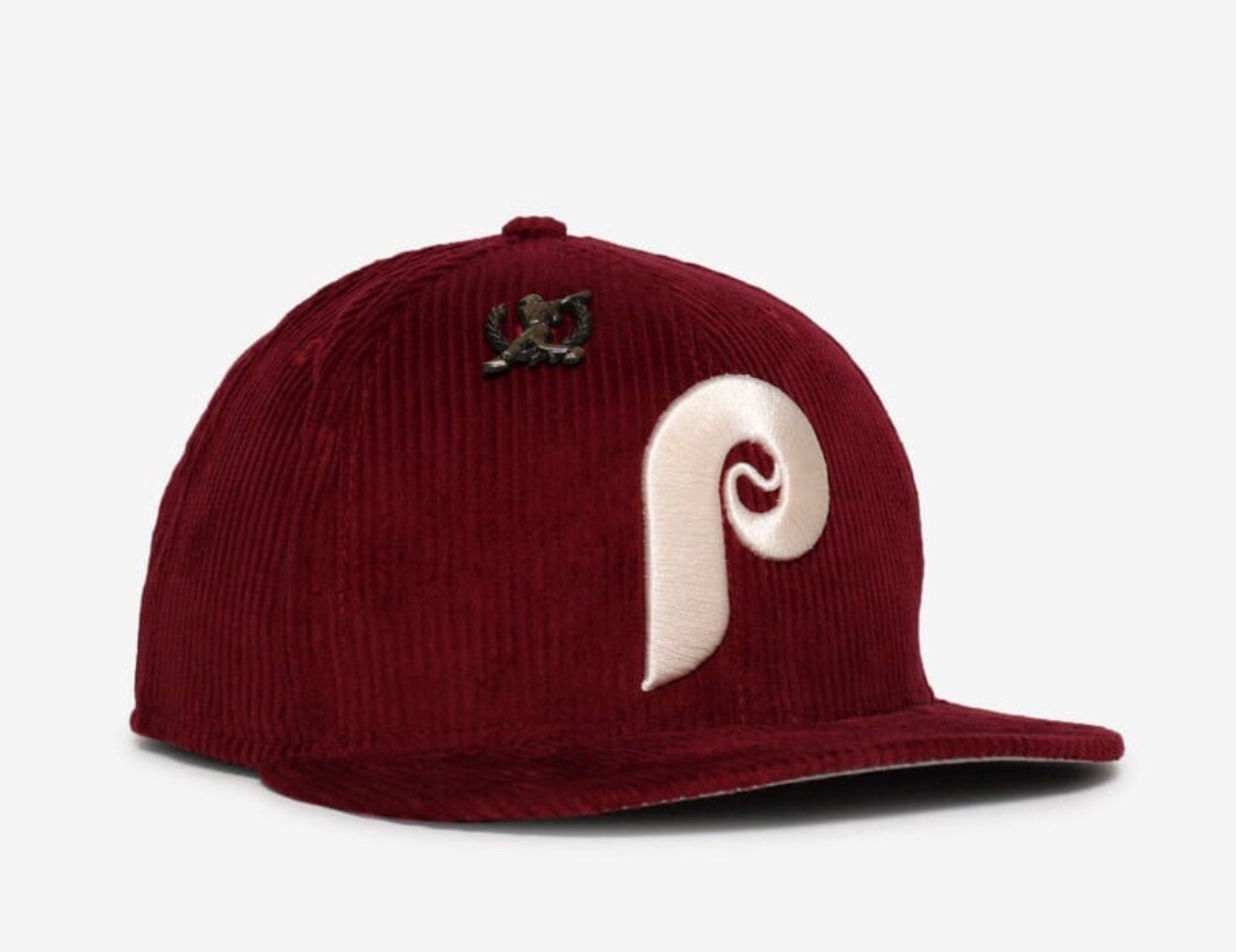New Era Philadelphia Phillies Corduroy Fitted Hat Size 73/8 | eBay