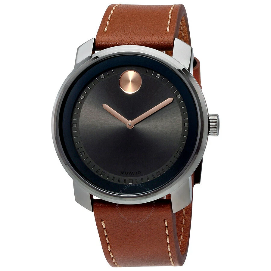 Movado bold gunmetal clearance grey
