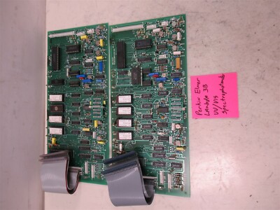Lot of 2 Microcomputer Boards 618-0005 Perkin Elmer Lambda 3B Spectrophotometer
