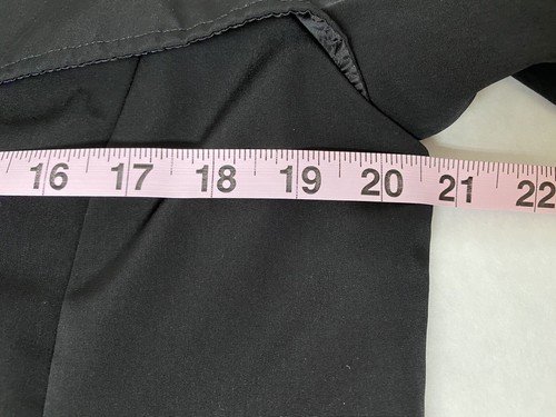 Calvin Klein Damen Trenchcoat schwarz abnehmbare Kapuze Button Down Größe S - Bild 8 von 10