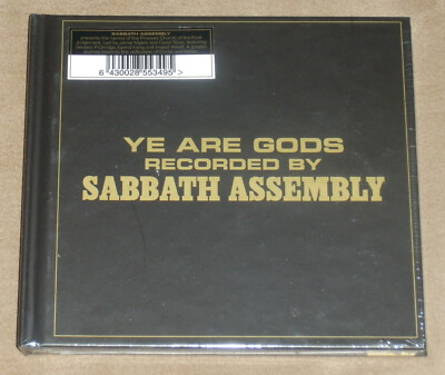 SABBATH ASSEMBLY Ye are Gods CD 2012 Svart Digibook NEU Rites Quaternity Letter*