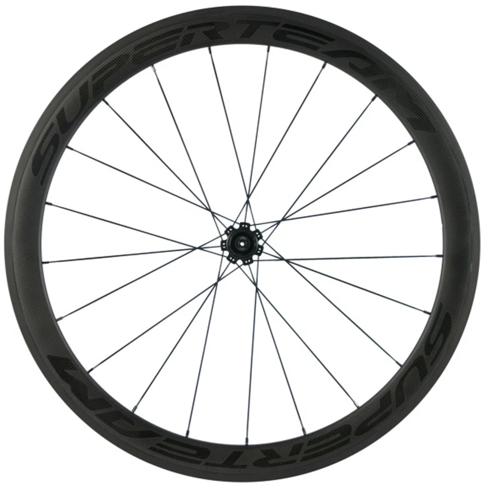 50mm Vollcarbon Laufradsatz Rennrad Drahtreifen Carbon Laufradsatz Laufrader R7 - Bild 4 von 4
