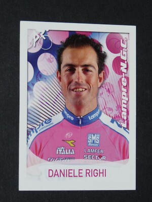 #185 DANIELE RIGHI LAMPRE NGC CYCLISME PANINI SPRINT 09 TOUR FRANCE