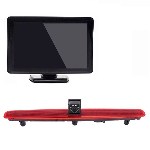 8LED Car reverse Camera+4.3"Monitor for VW T5 Transporter Multivan ...