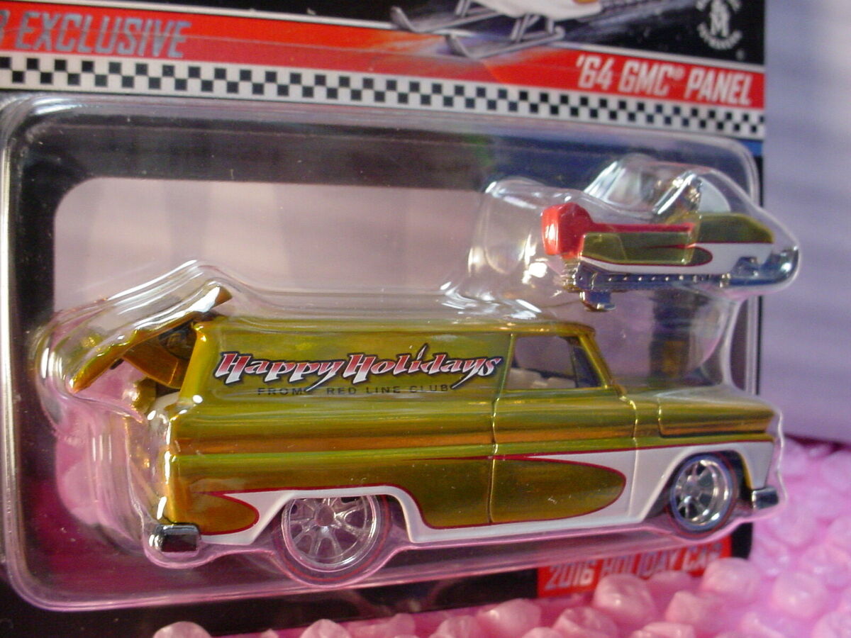 2016 HOLIDAY CAR '64 GMC PANEL & snowmobile☆gold☆RedLine 2016 HOLIDAY CAR '64 GMC PANEL & snowmobile☆gold☆RedLine