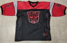 Vintage 2002 Transformers 83 Autobots Jersey Size L Hasbro (CHECK DESCRIPTION)
