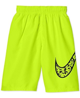 nike swoosh logo swim shorts