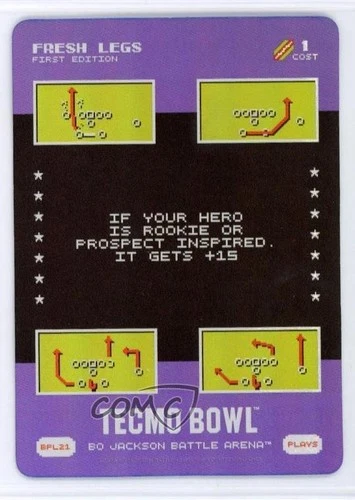 2026 Bo Jackson Battle Arena: Tecmo Bowl Edition Bonus Plays Fresh Legs #BPL21