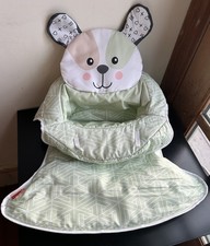 Fisher Price Sit Me Up Floor Seat PUPPY Fabric Cover Pad   Replacement Part