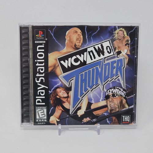 WCW/nWo Thunder (PlayStation 1 PS1) CIB COMPLETE & TESTED