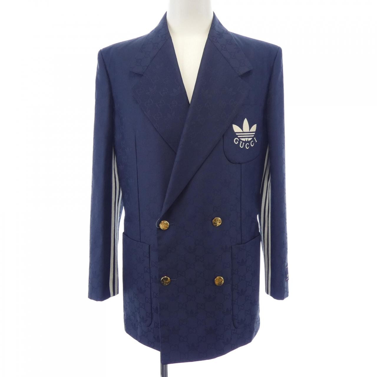 Authentic Gucci GUCCI ADIDAS 691430 ZAKQK Jacket #270-004-322-7065