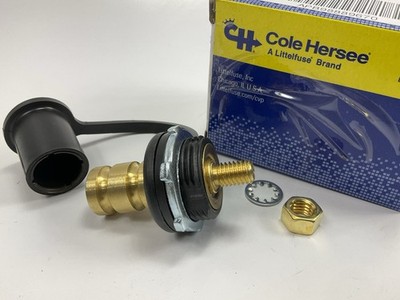 Cole Hersee 46210-03-BX Battery Jumper Terminal With Black Cap, Negative