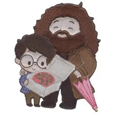 Harry Potter Hagrid Patch You're A Wizard Harry Sublimated Embroidery Iron On