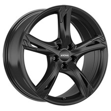 1x RONAL RONAL R62 jetblack 7.5Jx18 5x108 ET40