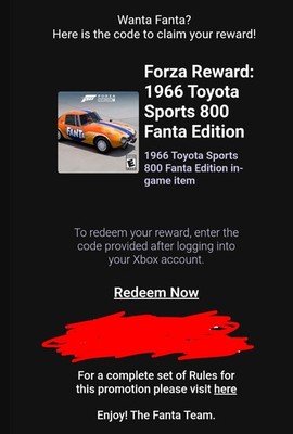 Forza Horizon 6: 1966 Toyota Sports 800 Fanta Edition | Fanta
