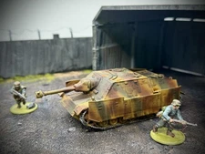 German Jagdpanzer IV Tank Destroyer WW2 - 28mm like warlord Bolt Action War Game