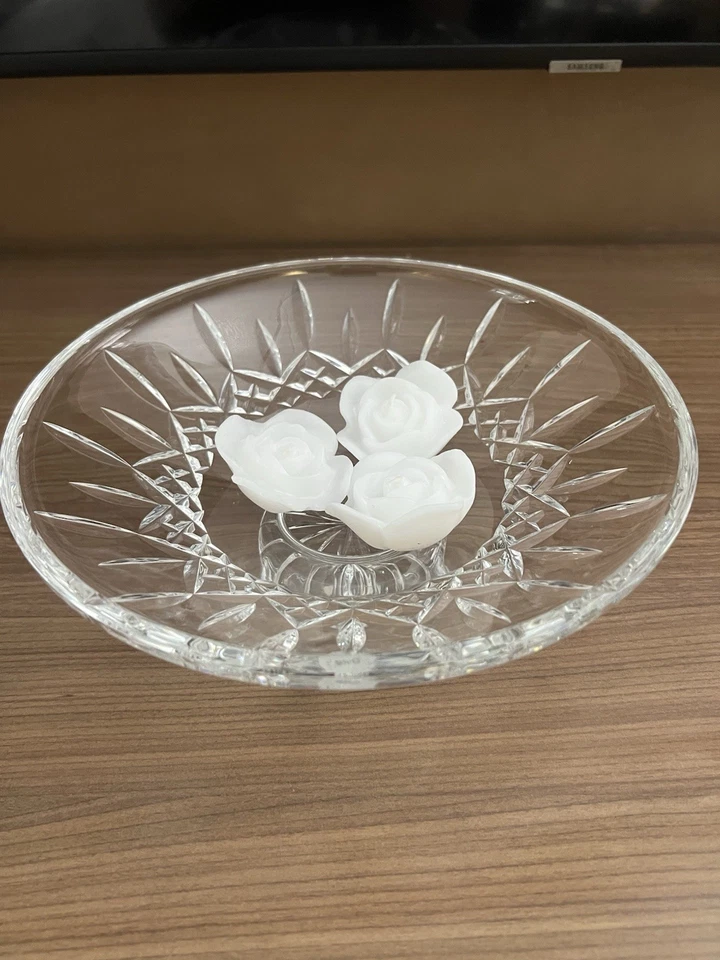 Cuenco de cristal para velas flotantes Waterford Foto 3 de 4