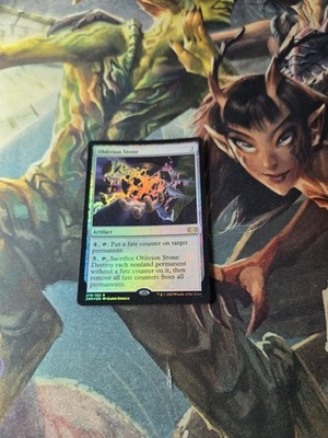 Oblivion Stone Double Masters Magic the Gathering MTG Foil