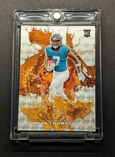 Marketplace image: BRIAN THOMAS JR. Rookie 2024 Panini Splash Silver Vinyl Superfractor RC SSP /10