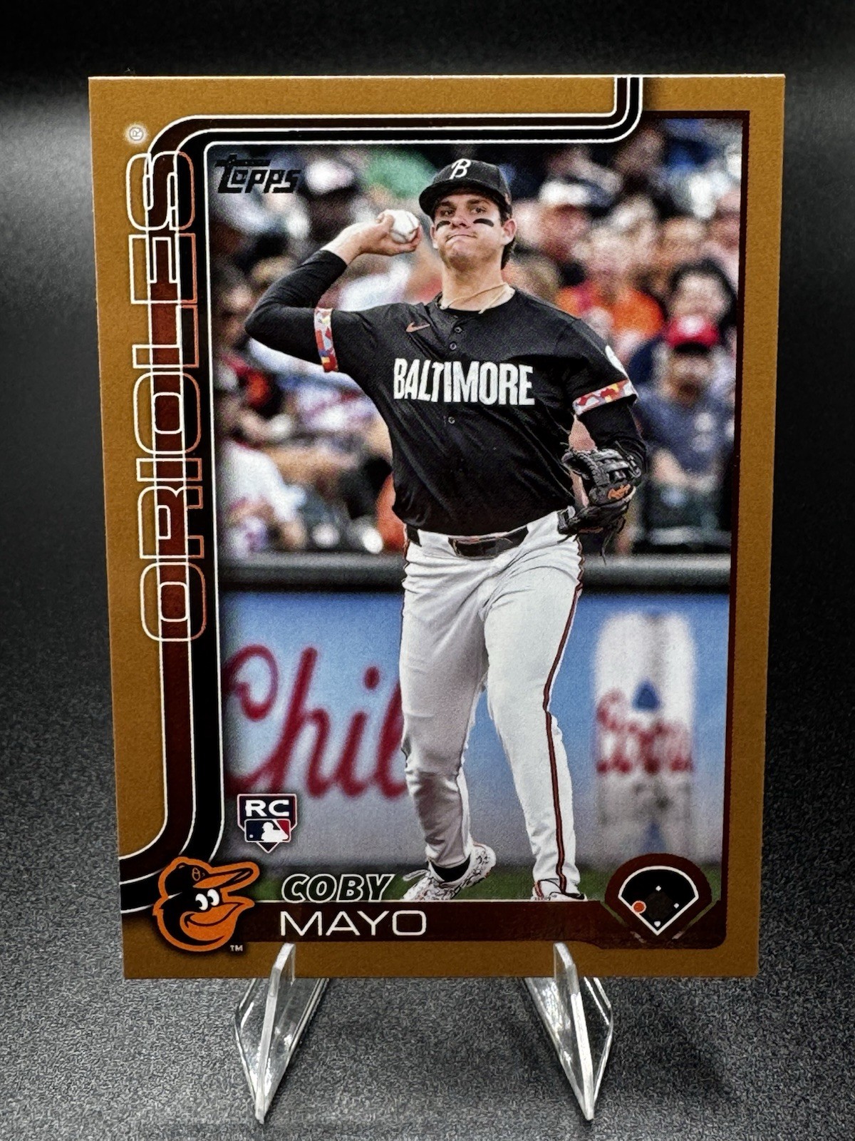 2025 Topps Series 1 Coby Mayo #20 Gold / 2025 (RC)