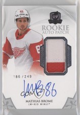 2020-21 Upper Deck The Cup Rookie 186/249 Mathias Brome #178 Patch Auto 1b8c