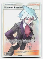 Steven's Resolve 165/168 Ultra Rare Celestial Storm Pokemon Holo NM/LP on eBay