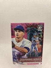 2022 Panini Donruss Optic Diamond Kings Corey Seager Pink Velocity Prizm /249