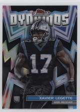 2024 Topps Finest Dynamos Xavier Legette #DYN-12 00jz