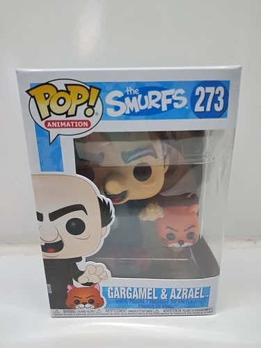 Funko POP Animation Gargamel & Azrael 273 The Smurfs  W/Protector
