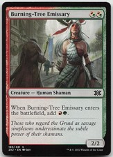 Burning-Tree Emissary 189 Common Double Masters 2022 NM MTG