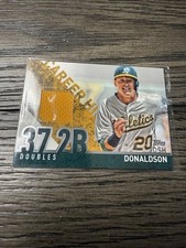 2015 Topps #CRH-JD Josh Donaldson Career High Relics (Series One) MEM - A