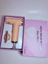 ATOPSKINS SuperMini 110000 RPM High-Speed Hair Dryer dormitory home travel