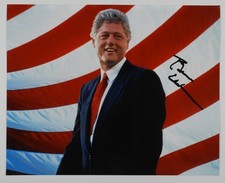 Bill Clinton 42nd President JSA Autograph Signed Photo COA 8 x 10