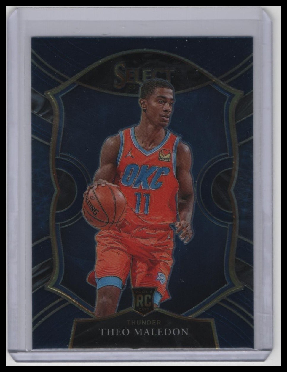 2020-21 Panini Select #94 Theo Maledon Blue