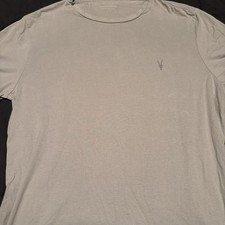 AllSaints Men's Short Sleeve Crew Shirt