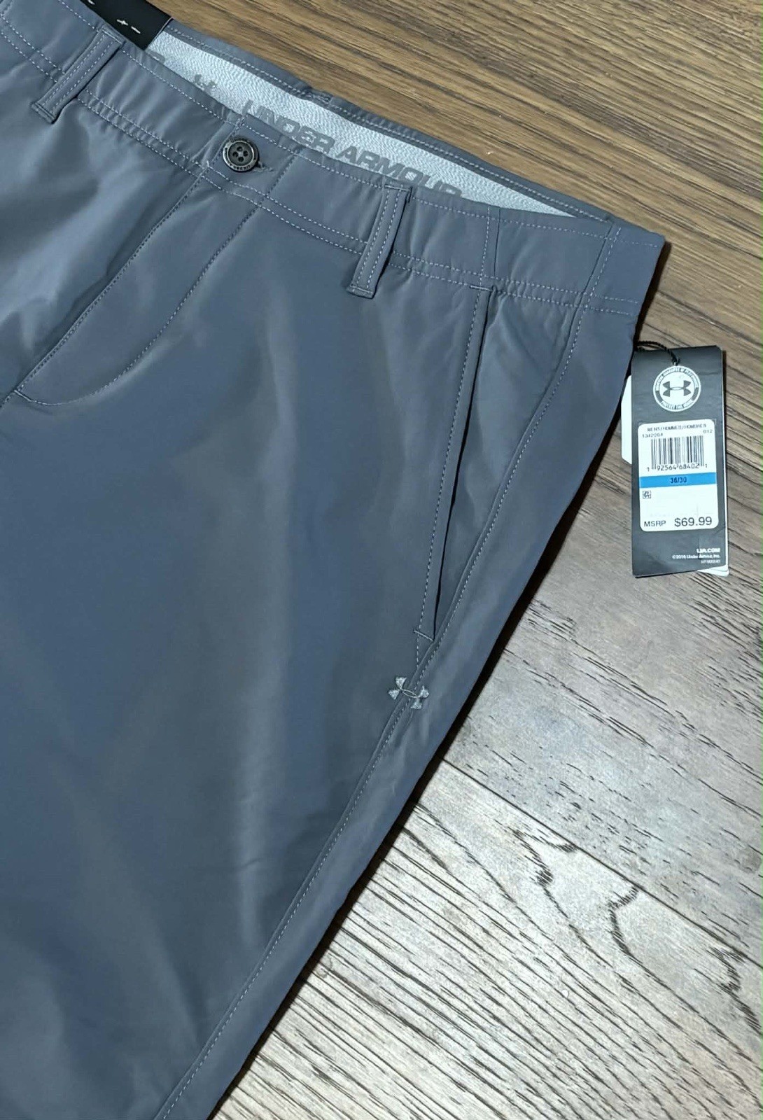 Under Armour Men’s Golf Pants Grey Men’s Size 36x30 NEW! thumbnail 5